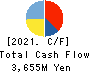 e’grand Co.,Ltd Cash Flow Statement 2021年Mar期 e’grand Co.,Ltd Cash Flow Statement 2021年3月期