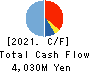 gremz,Inc. Cash Flow Statement 2021年Mar期 gremz,Inc. Cash Flow Statement 2021年3月期