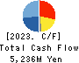 SPARX Group Co., Ltd. Cash Flow Statement 2023年3月期