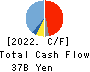 TORIDOLL Holdings Corporation Cash Flow Statement 2022年3月期