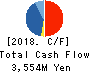 Funai Soken Holdings Incorporated Cash Flow Statement 2018年12月期