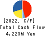 SOFTCREATE HOLDINGS CORP. Cash Flow Statement 2022年Mar期 SOFTCREATE HOLDINGS CORP. Cash Flow Statement 2022年3月期