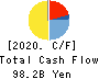 NISSHIN SEIFUN GROUP INC. Cash Flow Statement 2020年3月期