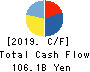 Daio Paper Corporation Cash Flow Statement 2019年3月期