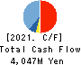 AJIS CO.,LTD. Cash Flow Statement 2021年Mar期 AJIS CO.,LTD. Cash Flow Statement 2021年3月期