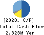 AnyMind Group Inc. Cash Flow Statement 2020年12月期