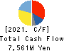 YOKOWO CO.,LTD. Cash Flow Statement 2021年3月期