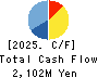 JAPAN PURE CHEMICAL CO.,LTD. Cash Flow Statement 2025年3月期