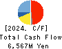 Soken Chemical & Engineering Co.,Ltd. Cash Flow Statement 2024年Mar期 Soken Chemical & Engineering Co.,Ltd. Cash Flow Statement 2024年3月期