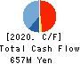 CNS Co.,Ltd. Cash Flow Statement 2020年5月期