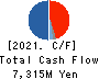 MIMAKI ENGINEERING CO.,LTD. Cash Flow Statement 2021年Mar期 MIMAKI ENGINEERING CO.,LTD. Cash Flow Statement 2021年3月期