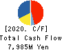 Nagase Brothers Inc. Cash Flow Statement 2020年Mar期 Nagase Brothers Inc. Cash Flow Statement 2020年3月期