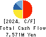 CENTRAL AUTOMOTIVE PRODUCTS LTD. Cash Flow Statement 2024年Mar期 CENTRAL AUTOMOTIVE PRODUCTS LTD. Cash Flow Statement 2024年3月期