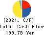 Nippon Paper Industries Co.,Ltd. Cash Flow Statement 2021年3月期