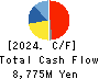 NIHON DEMPA KOGYO CO.,LTD. Cash Flow Statement 2024年Mar期 NIHON DEMPA KOGYO CO.,LTD. Cash Flow Statement 2024年3月期