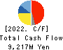 OPTORUN CO.,LTD. Cash Flow Statement 2022年12月期