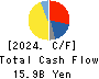 CMK CORPORATION Cash Flow Statement 2024年3月期