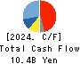 Sansei Technologies, Inc. Cash Flow Statement 2024年Mar期 Sansei Technologies, Inc. Cash Flow Statement 2024年3月期