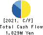 BALNIBARBI Co.,Ltd. Cash Flow Statement 2021年7月期