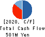 J-Holdings Corp. Cash Flow Statement 2020年12月期