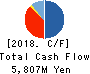 Loadstar Capital K.K. Cash Flow Statement 2018年Dec期 Loadstar Capital K.K. Cash Flow Statement 2018年12月期
