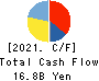 KANTO DENKA KOGYO CO.,LTD. Cash Flow Statement 2021年3月期