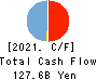 THE TOHOKU BANK,LTD. Cash Flow Statement 2021年3月期