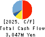 TENOX CORPORATION Cash Flow Statement 2025年3月期