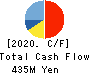 i Cubed Systems, Inc. Cash Flow Statement 2020年6月期