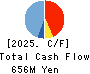 WITZ Corporation Cash Flow Statement 2025年8月期