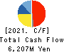 SPARX Group Co., Ltd. Cash Flow Statement 2021年3月期