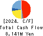 TIGERS POLYMER CORPORATION Cash Flow Statement 2024年Mar期 TIGERS POLYMER CORPORATION Cash Flow Statement 2024年3月期