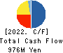 EARTH INFINITY CO. LTD. Cash Flow Statement 2022年Jul期 EARTH INFINITY CO. LTD. Cash Flow Statement 2022年7月期