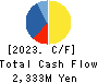 Metaplanet Inc. Cash Flow Statement 2023年12月期