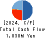 RIKEI CORPORATION Cash Flow Statement 2024年3月期
