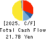 Sumitomo Seika Chemicals Company, Limite Cash Flow Statement 2025年3月期