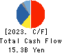 Roland Corporation Cash Flow Statement 2023年12月期