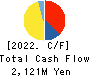Kyowa Corporation Cash Flow Statement 2022年3月期