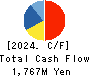 AIAI Group Corporation Cash Flow Statement 2024年3月期