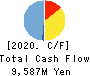 MARUHACHI HOLDINGS CO.,LTD. Cash Flow Statement 2020年3月期