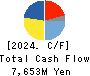YAMAICHI ELECTRONICS CO.,LTD. Cash Flow Statement 2024年3月期