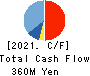 CELM,Inc. Cash Flow Statement 2021年Mar期 CELM,Inc. Cash Flow Statement 2021年3月期