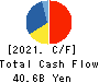 Internet Initiative Japan Inc. Cash Flow Statement 2021年3月期