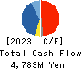 QB Net Holdings Co.,Ltd. Cash Flow Statement 2023年6月期