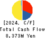 Arealink Co.,Ltd. Cash Flow Statement 2024年Dec期 Arealink Co.,Ltd. Cash Flow Statement 2024年12月期
