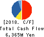 INTELLEX Co.,Ltd. Cash Flow Statement 2018年May期 INTELLEX Co.,Ltd. Cash Flow Statement 2018年5月期
