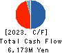 Br. Holdings Corporation Cash Flow Statement 2023年3月期