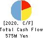 Ubiquitous AI Corporation Cash Flow Statement 2020年3月期