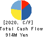 CUBE CO.,LTD. Cash Flow Statement 2020年12月期