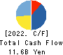 HURXLEY CORPORATION Cash Flow Statement 2022年Mar期 HURXLEY CORPORATION Cash Flow Statement 2022年3月期
